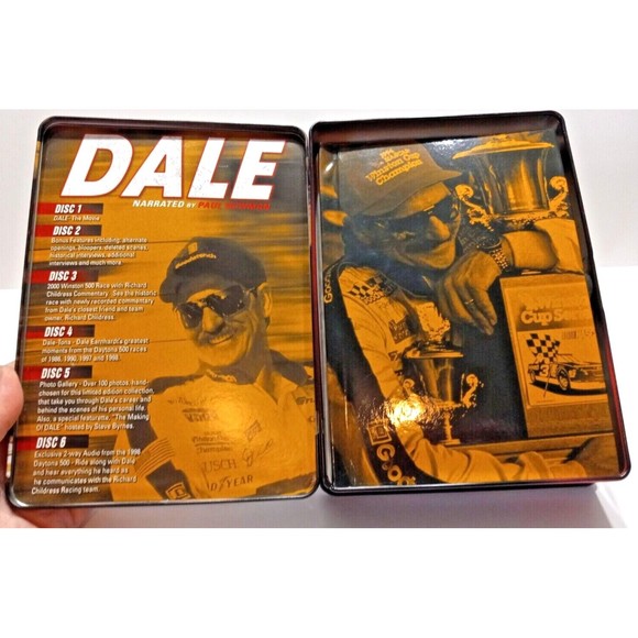Dale Narrated by Paul Newman 2007 6-Disc DVD Set Life/Documentary Collector Tin - Picture 9 of 12